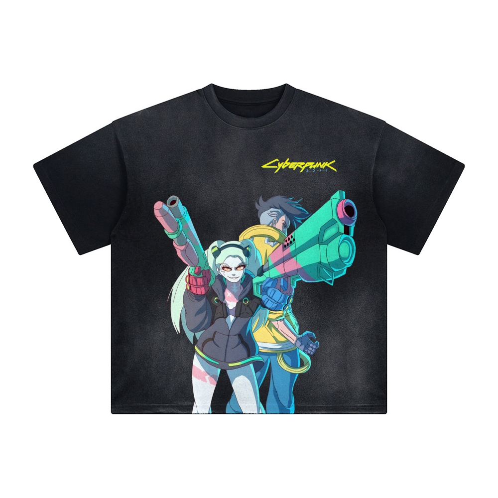 Unisex Anime Inspired Vintage T-Shirt