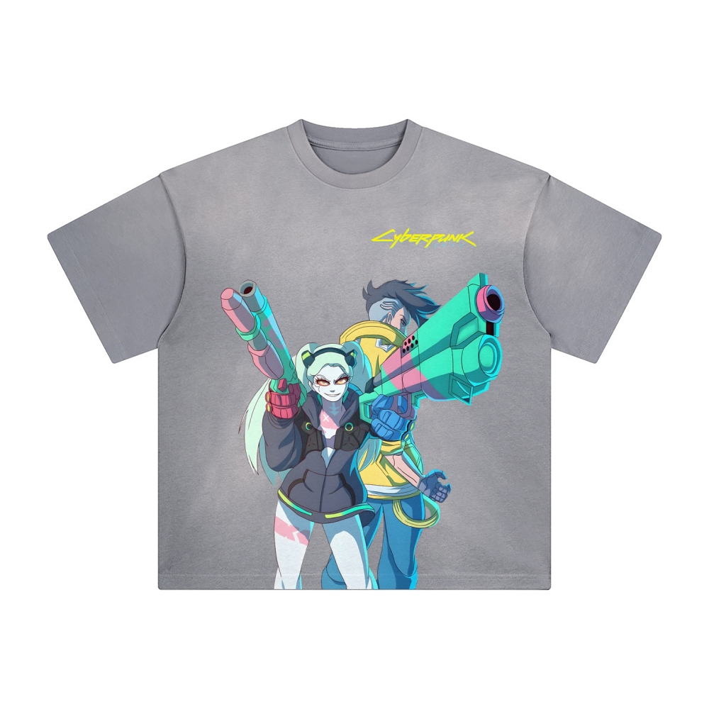Unisex Anime Inspired Vintage T-Shirt