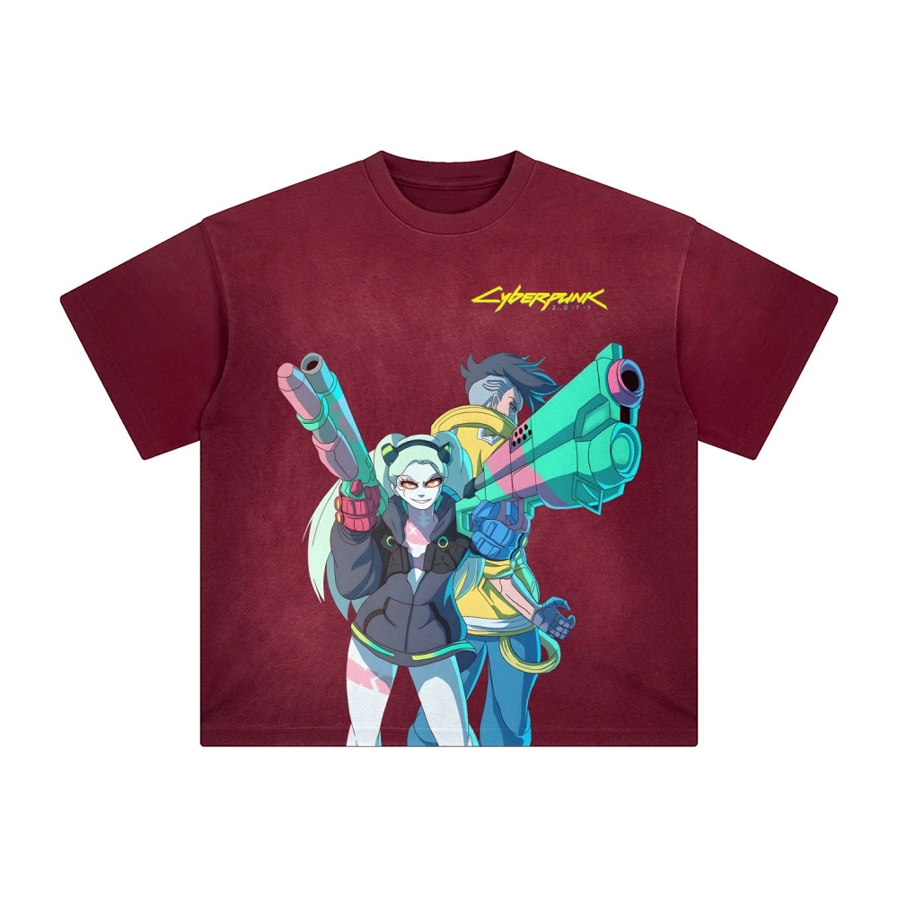 Unisex Anime Inspired Vintage T-Shirt