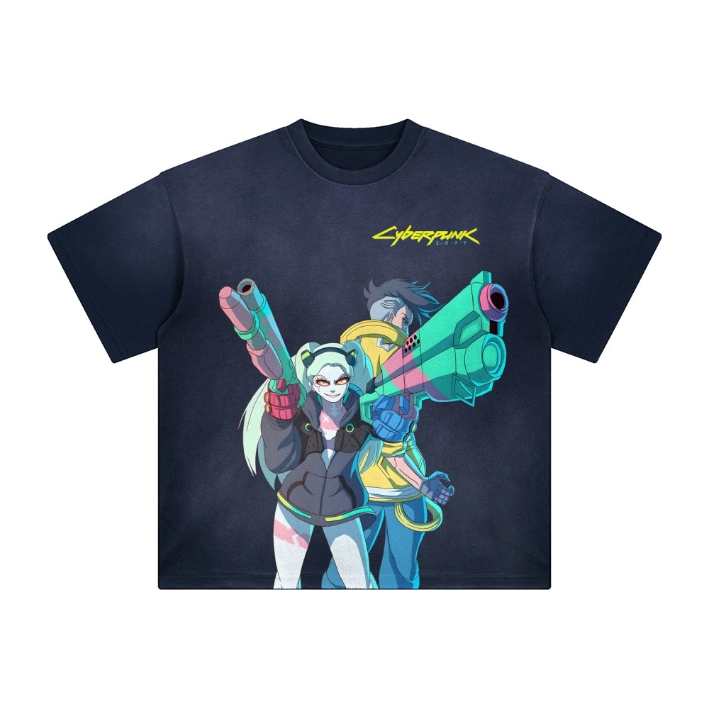 Unisex Anime Inspired Vintage T-Shirt