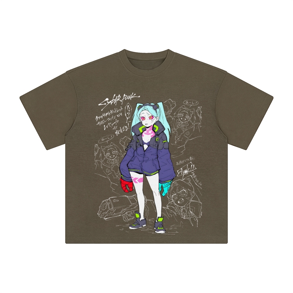 Unisex Anime Inspired Vintage T-Shirt