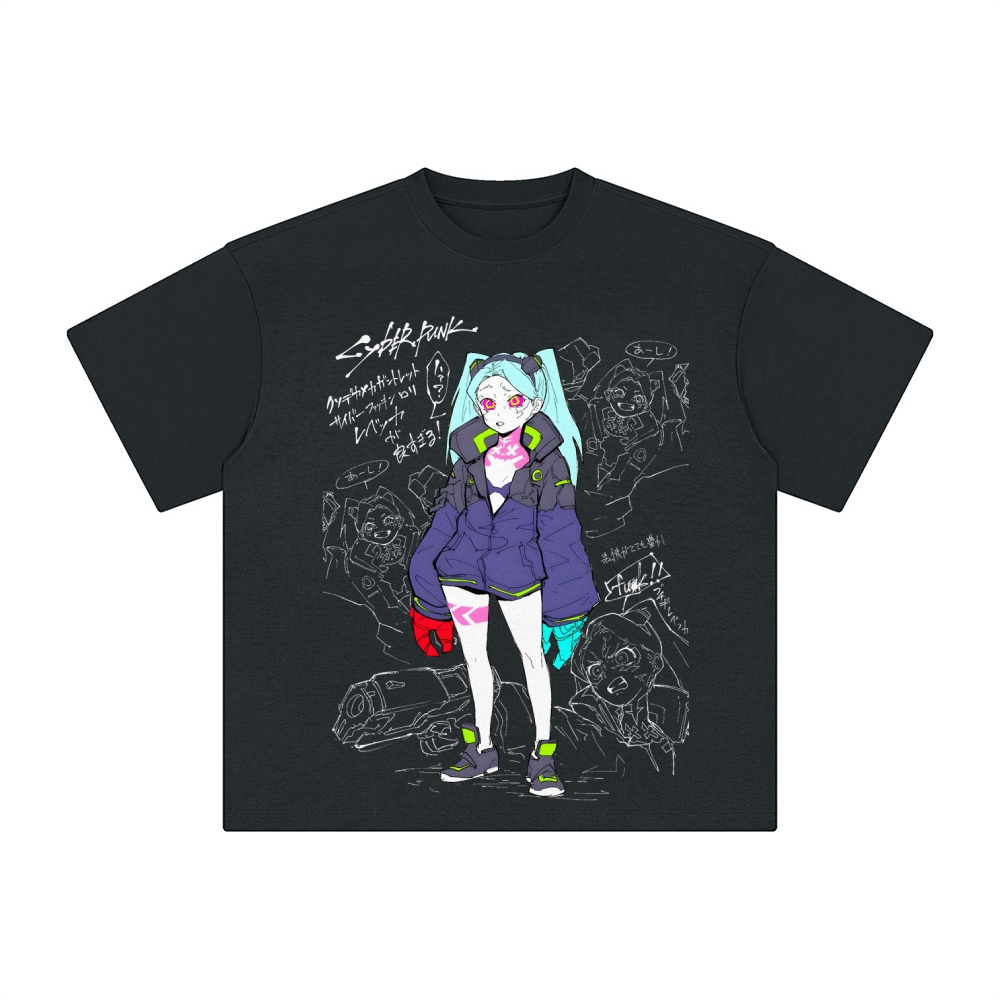Unisex Anime Inspired Vintage T-Shirt