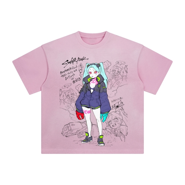 Unisex Anime Inspired Vintage T-Shirt