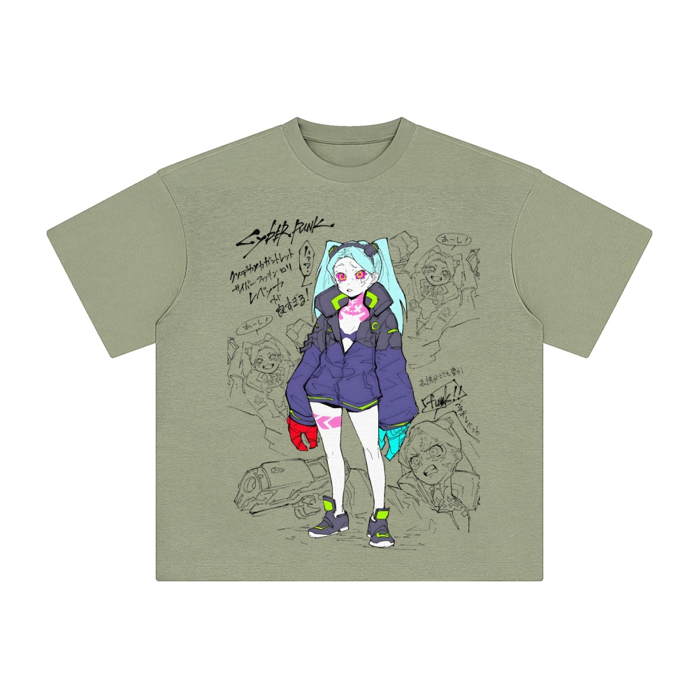 Unisex Anime Inspired Vintage T-Shirt