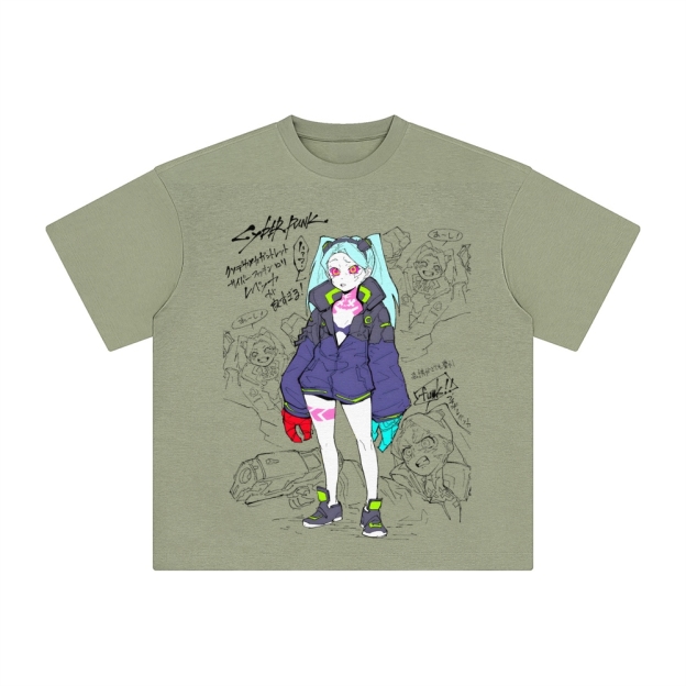 Unisex Anime Inspired Vintage T-Shirt