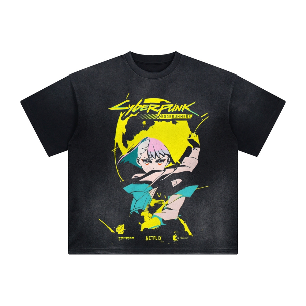 Unisex Anime Inspired Vintage T-Shirt