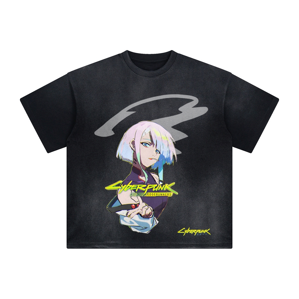 Unisex Anime Inspired Vintage T-Shirt