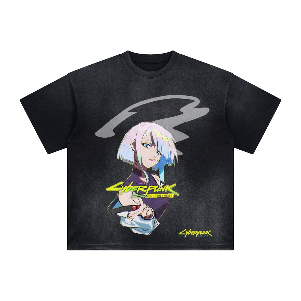 Unisex Anime Inspired Vintage T-Shirt