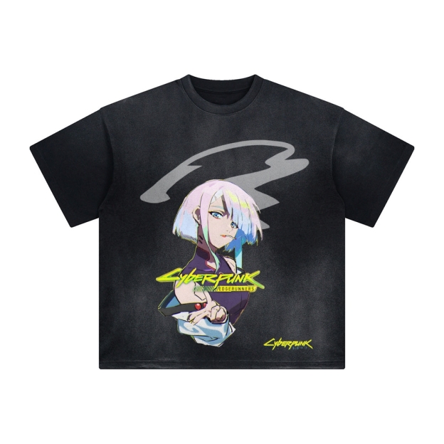 Unisex Anime Inspired Vintage T-Shirt