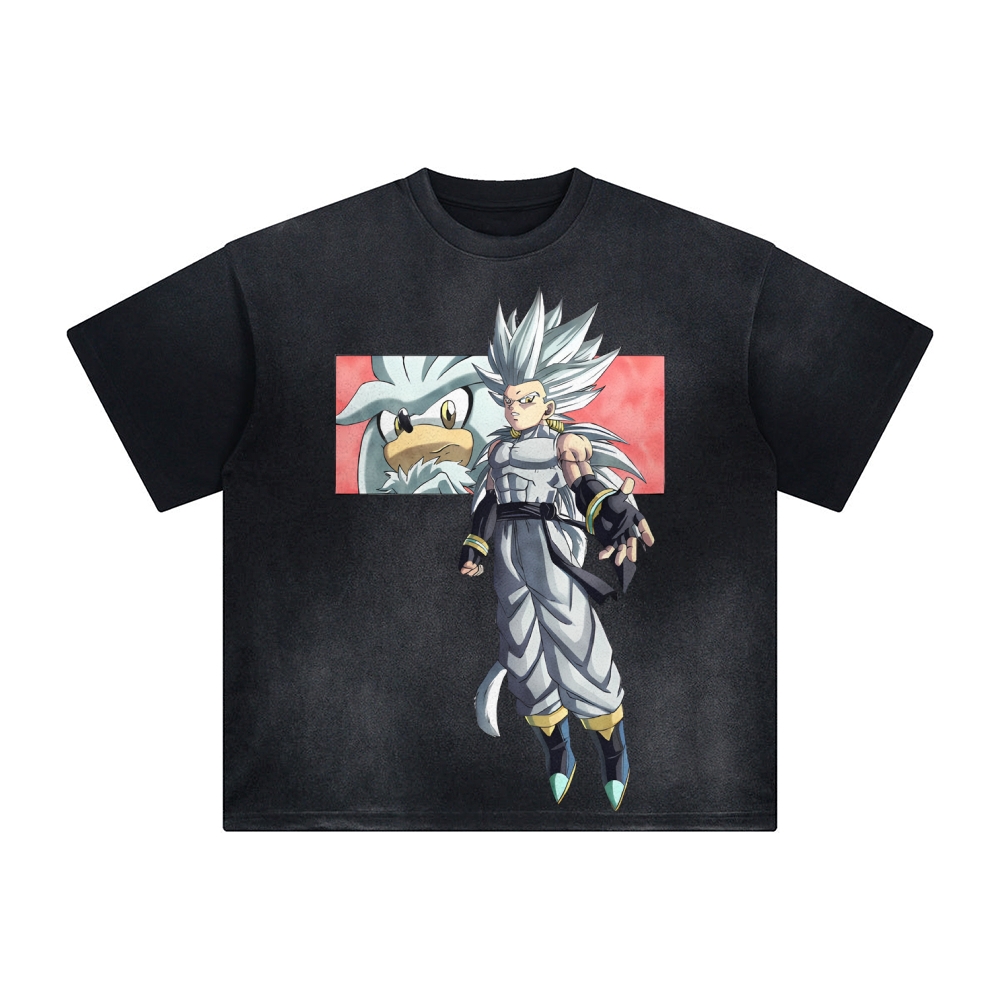 Unisex Anime Inspired Vintage T-Shirt