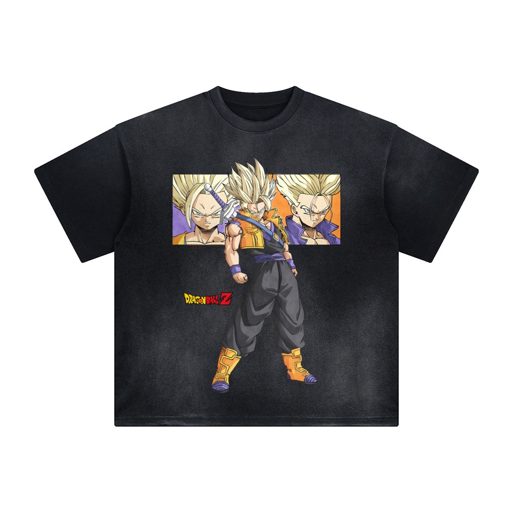 Unisex Anime Inspired Vintage T-Shirt