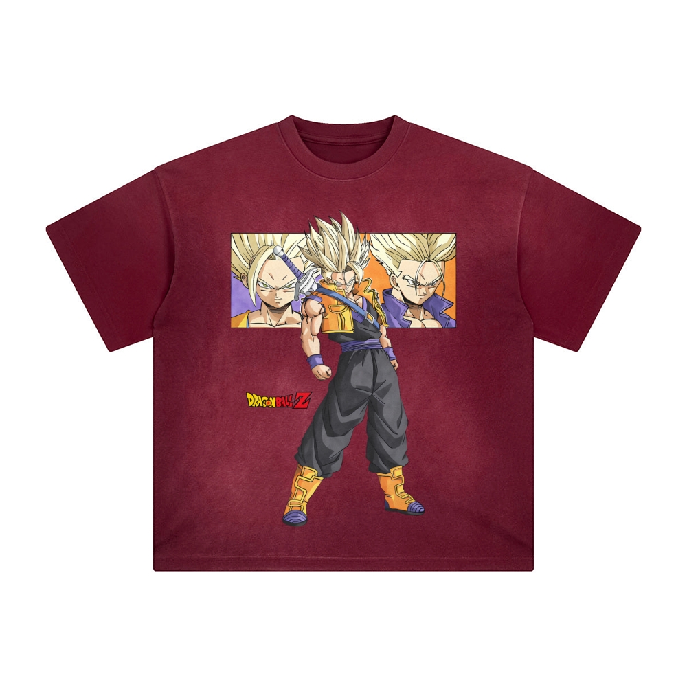 Unisex Anime Inspired Vintage T-Shirt