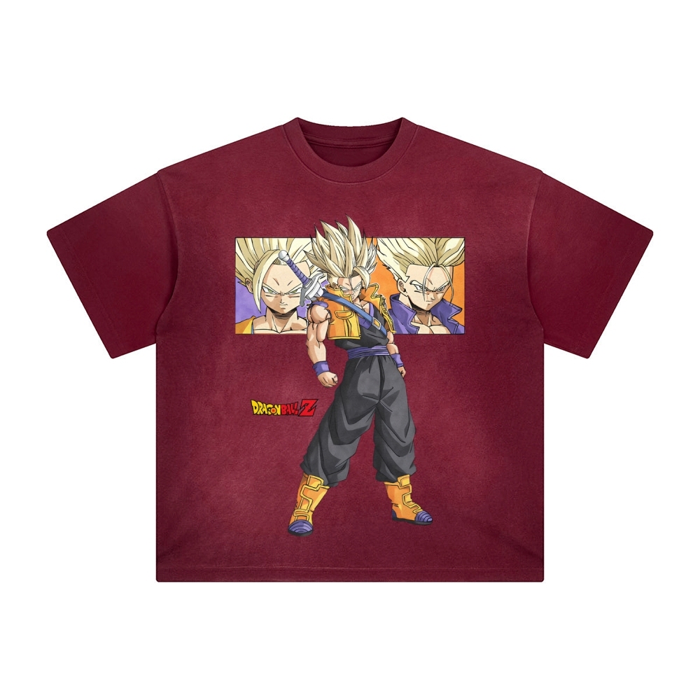 Unisex Anime Inspired Vintage T-Shirt