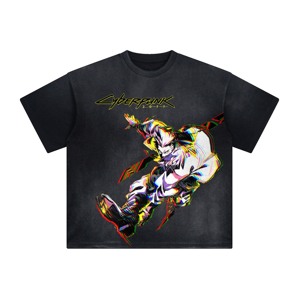 Unisex Anime Inspired Vintage T-Shirt