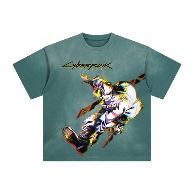 Unisex Anime Inspired Vintage T-Shirt