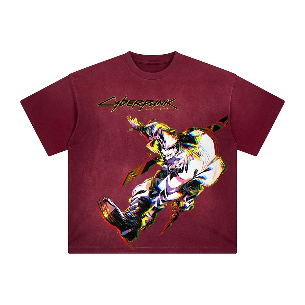 Unisex Anime Inspired Vintage T-Shirt