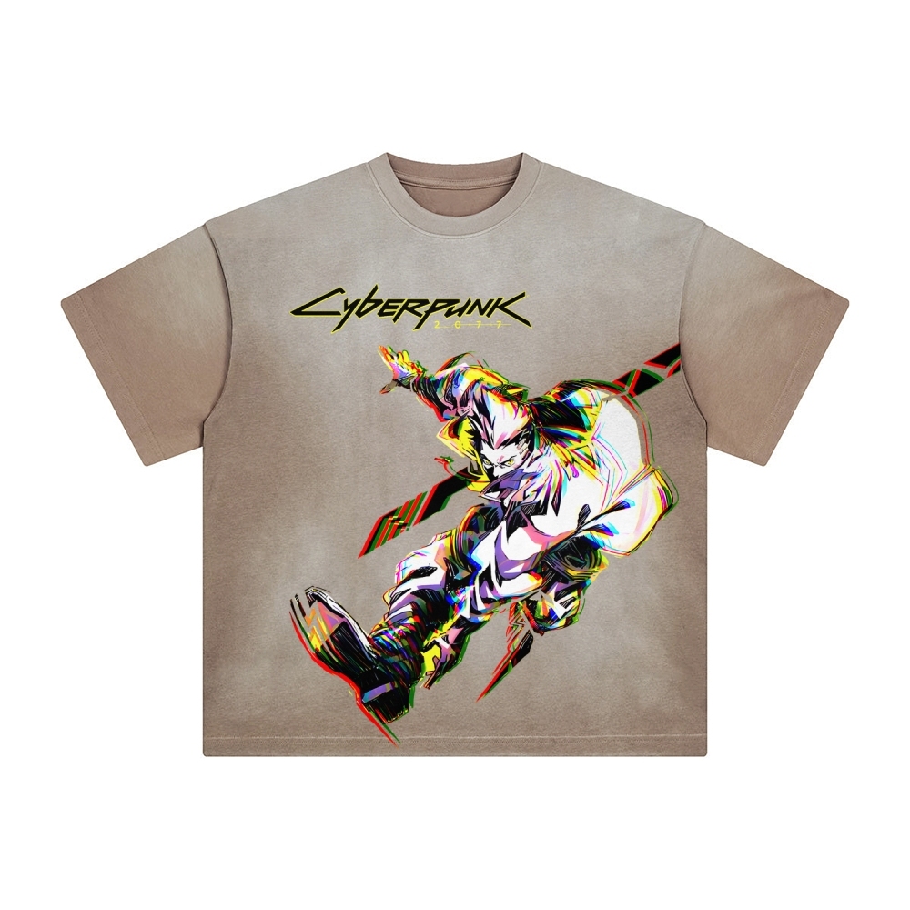 Unisex Anime Inspired Vintage T-Shirt