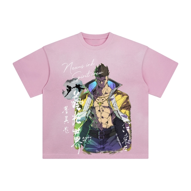 Unisex Anime Inspired Vintage T-Shirt