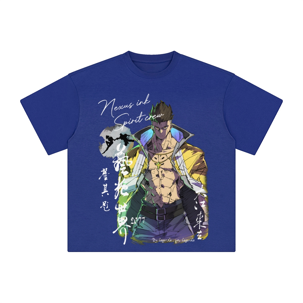 Unisex Anime Inspired Vintage T-Shirt