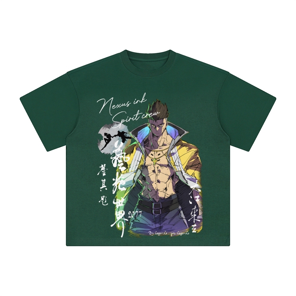 Unisex Anime Inspired Vintage T-Shirt