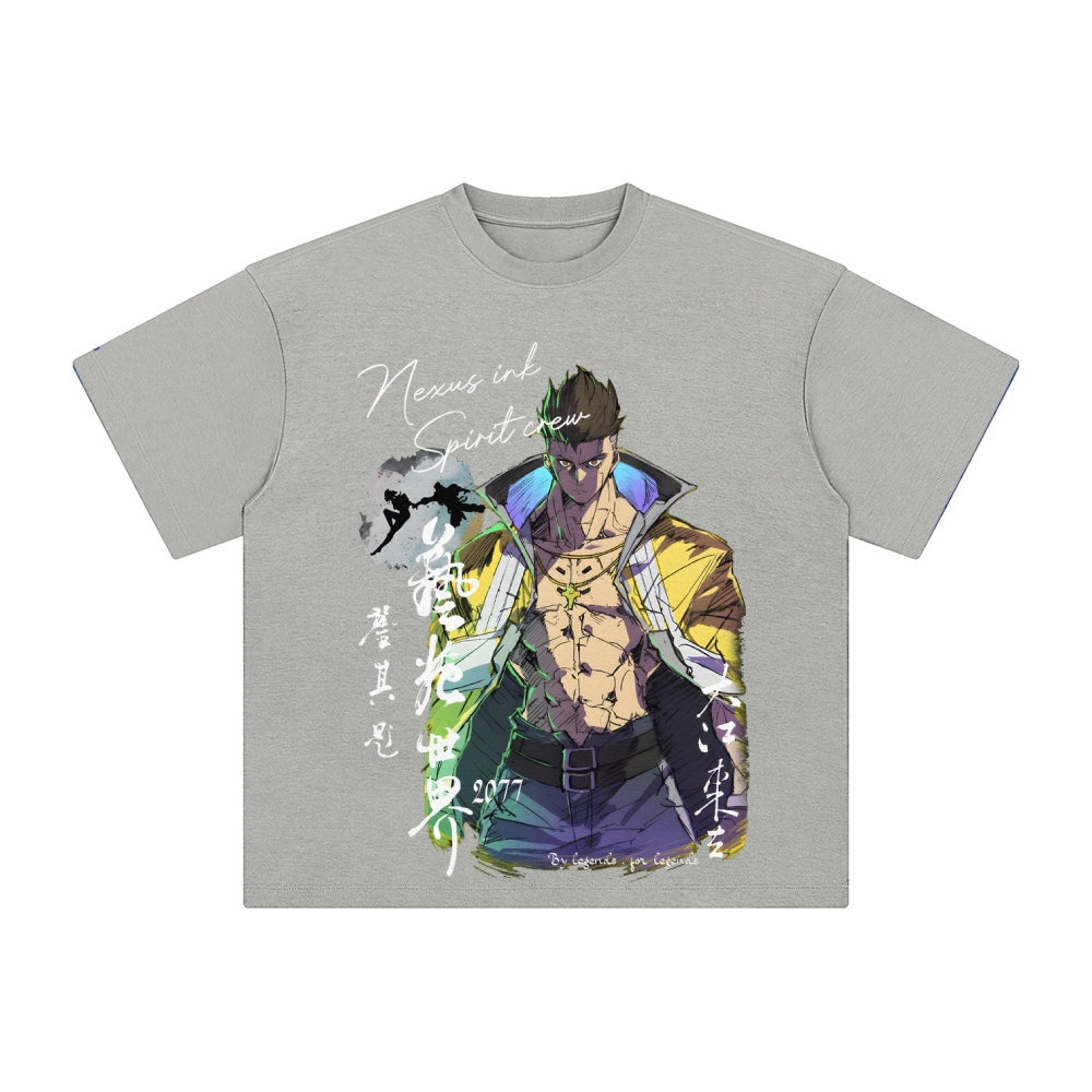 Unisex Anime Inspired Vintage T-Shirt