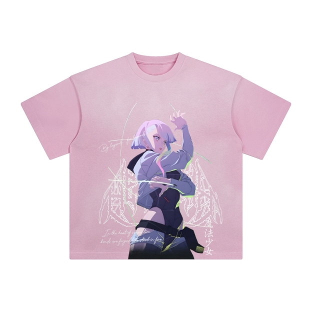 Unisex Anime Inspired Vintage T-Shirt