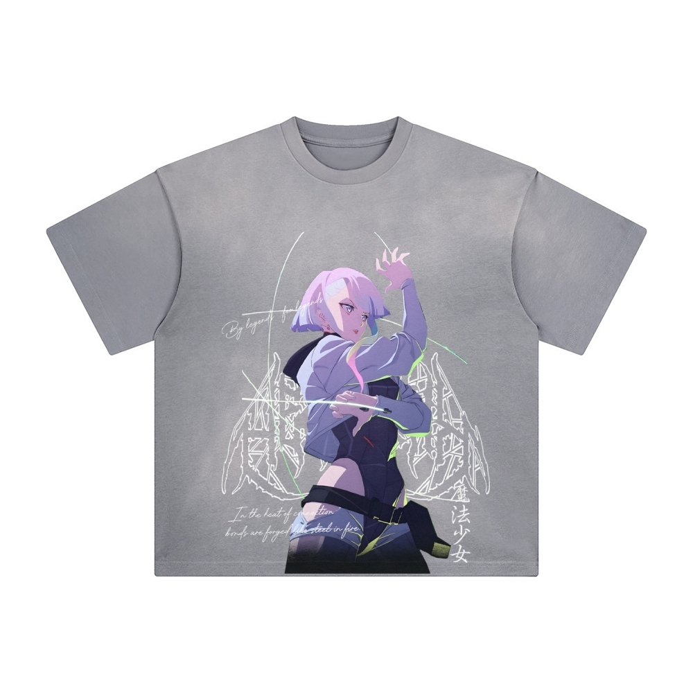 Unisex Anime Inspired Vintage T-Shirt