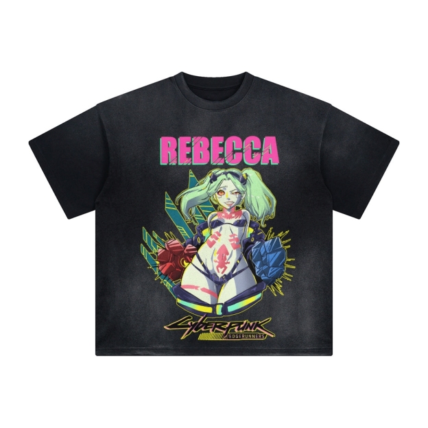 Unisex Anime Inspired Vintage T-Shirt