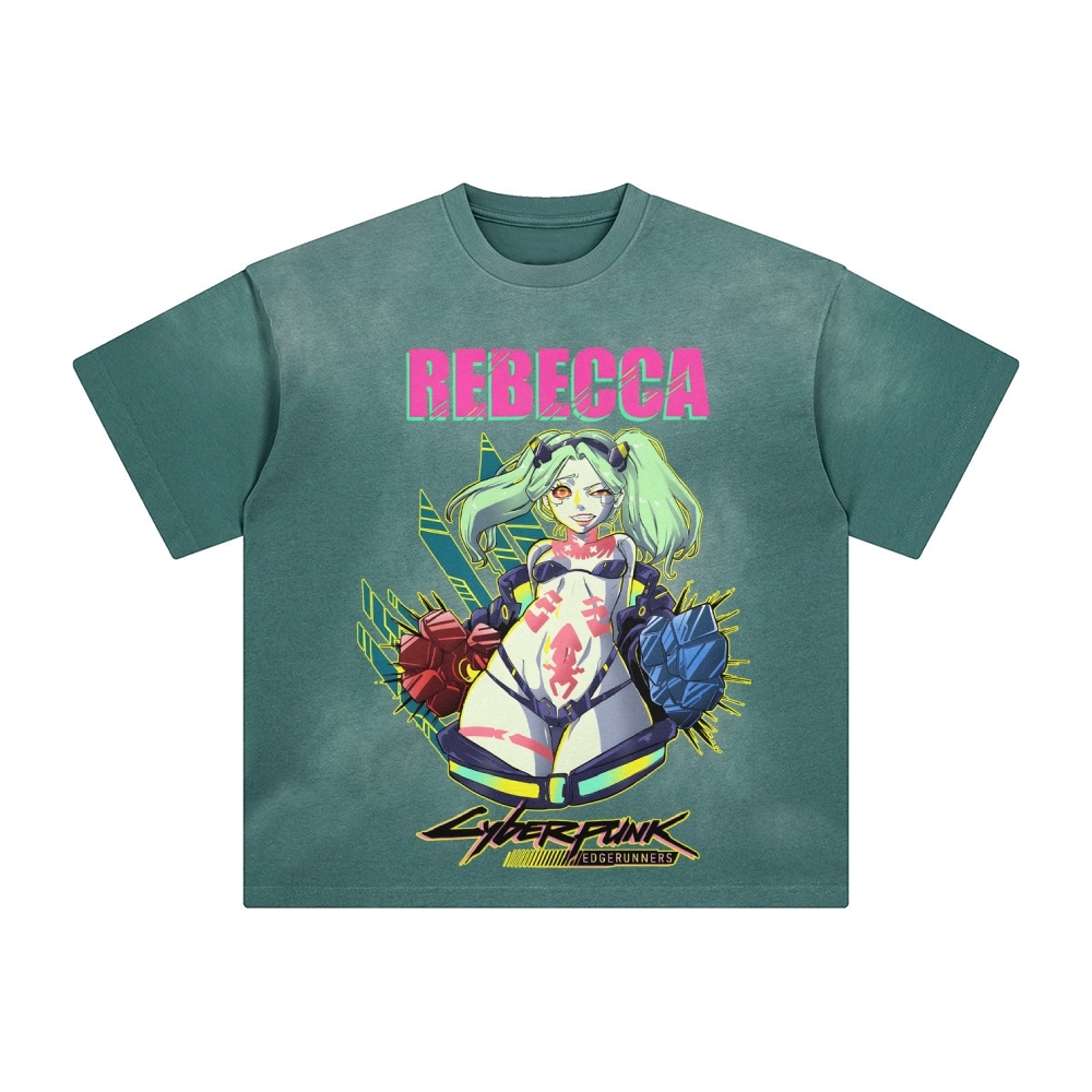 Unisex Anime Inspired Vintage T-Shirt