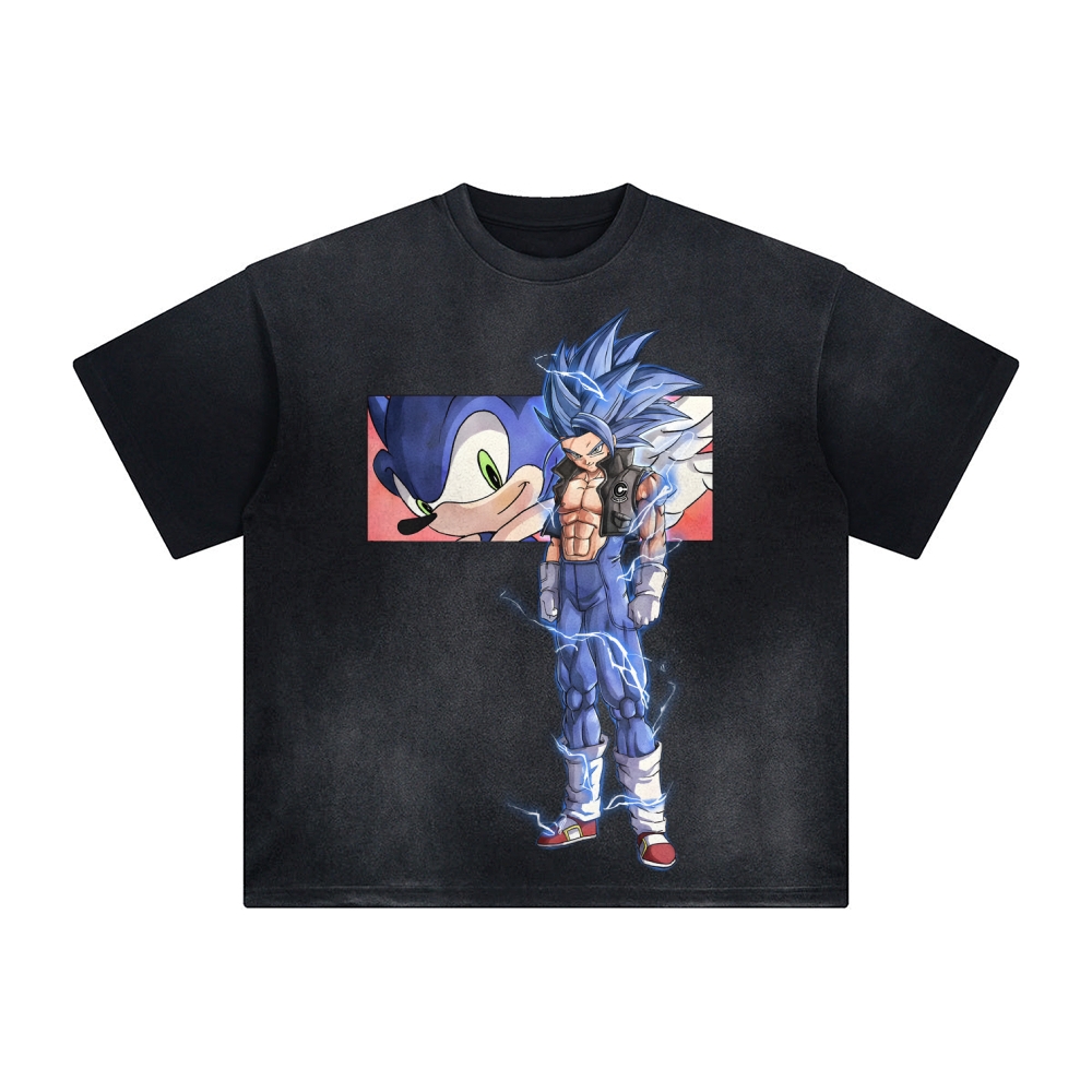 Unisex Anime Inspired Vintage T-Shirt
