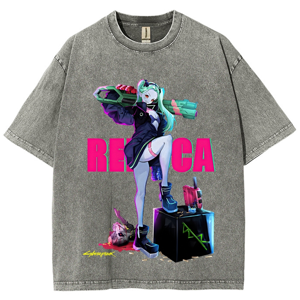 Unisex Anime Inspired Vintage T-Shirt