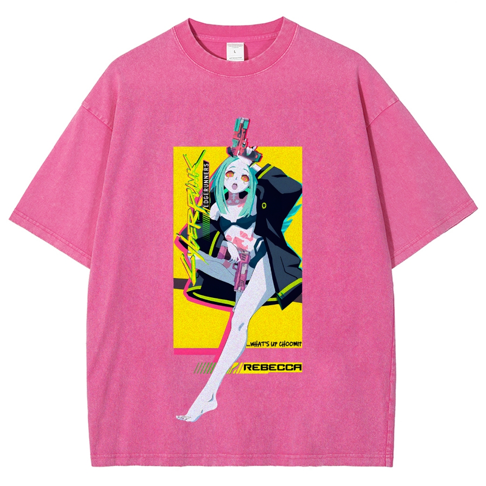 Unisex Anime Inspired Vintage T-Shirt