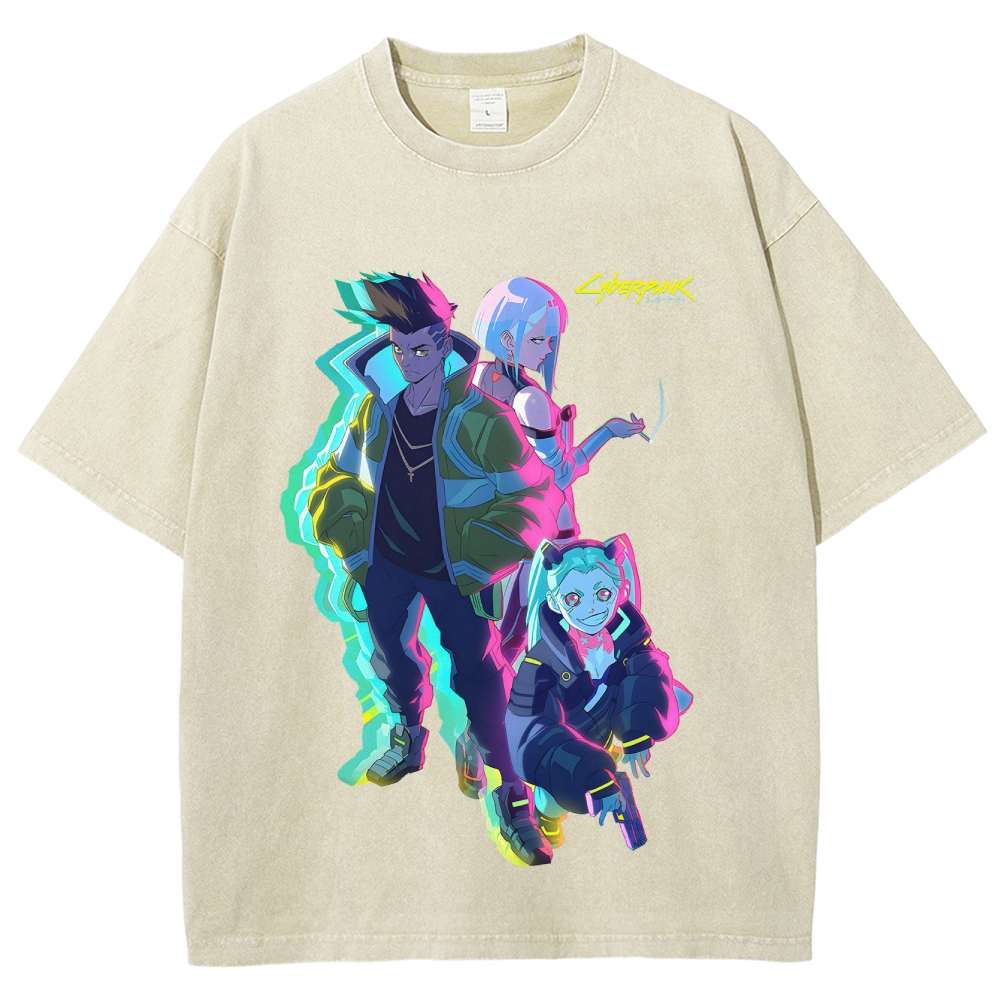 Unisex Anime Inspired Vintage T-Shirt