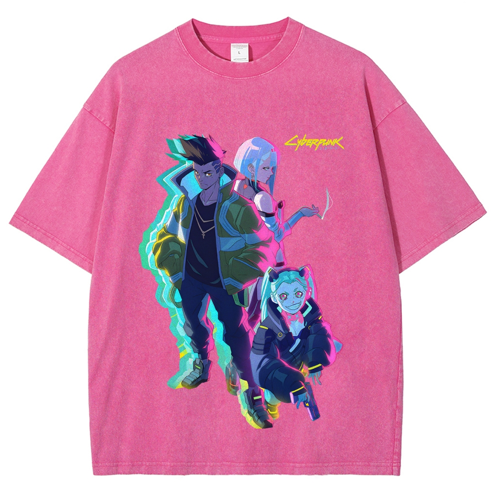 Unisex Anime Inspired Vintage T-Shirt