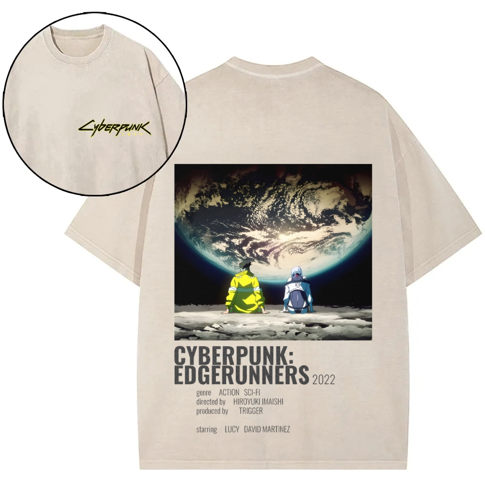Unisex Anime Inspired Vintage T-Shirt