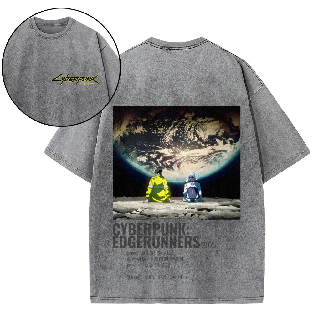 Unisex Anime Inspired Vintage T-Shirt