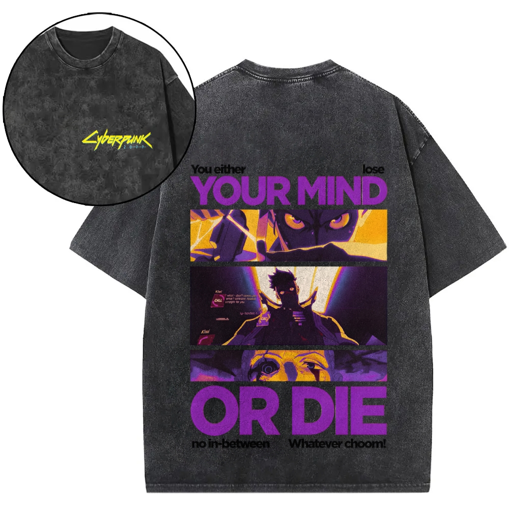 Unisex Anime Inspired Vintage T-Shirt
