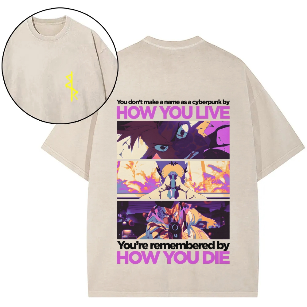 Unisex Anime Inspired Vintage T-Shirt
