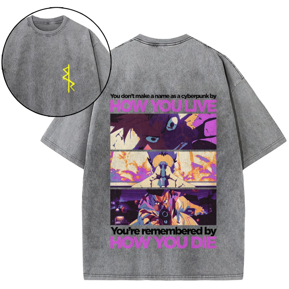 Unisex Anime Inspired Vintage T-Shirt