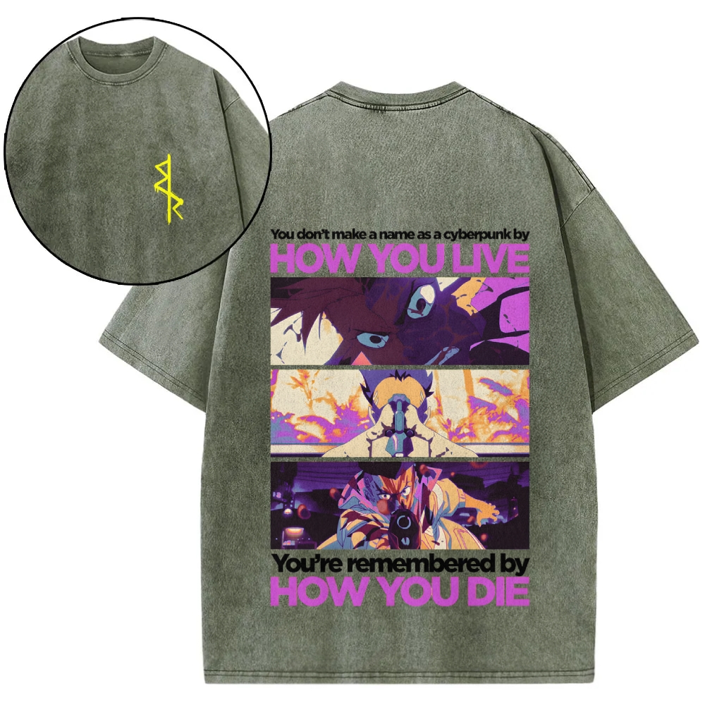 Unisex Anime Inspired Vintage T-Shirt