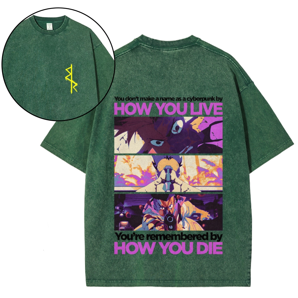 Unisex Anime Inspired Vintage T-Shirt