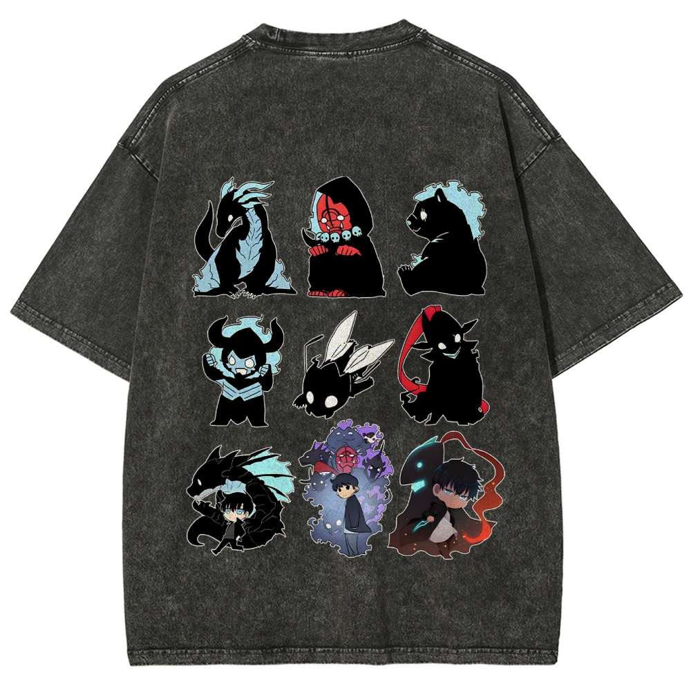 Unisex Anime Inspired Vintage T-Shirt