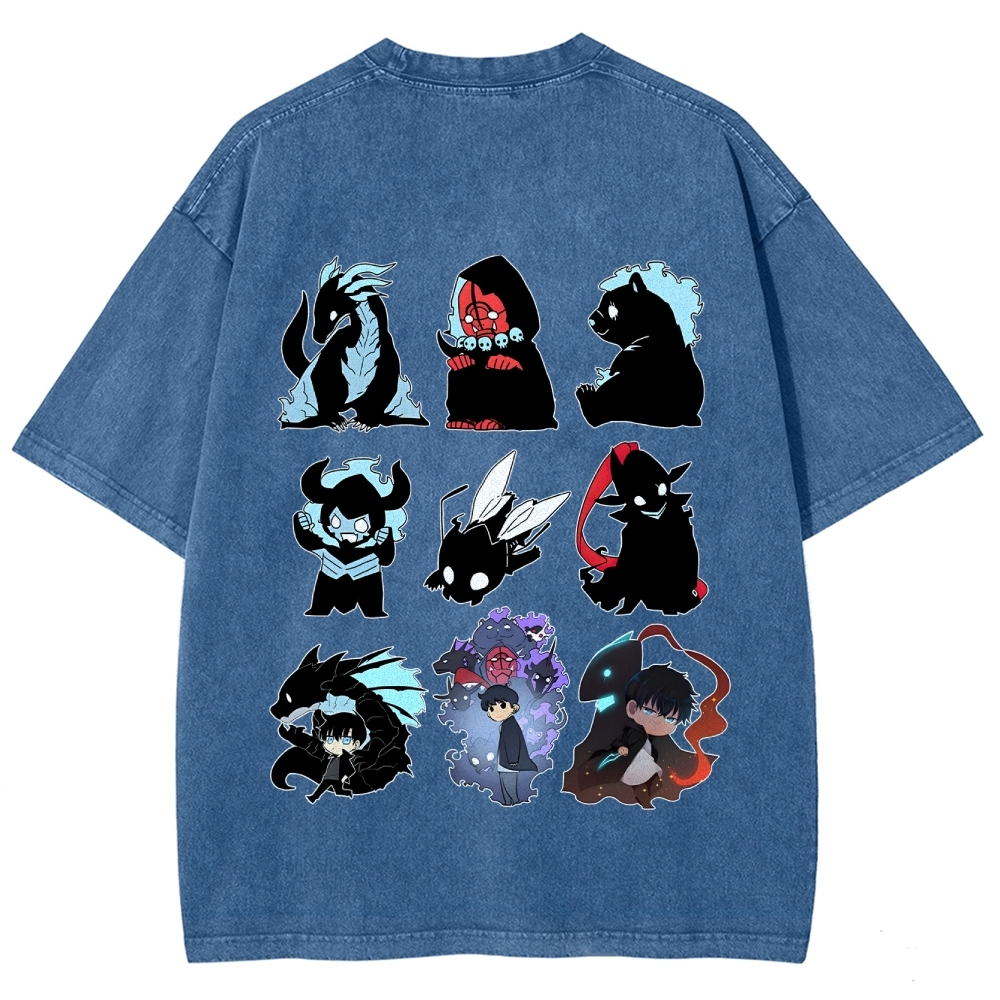 Unisex Anime Inspired Vintage T-Shirt