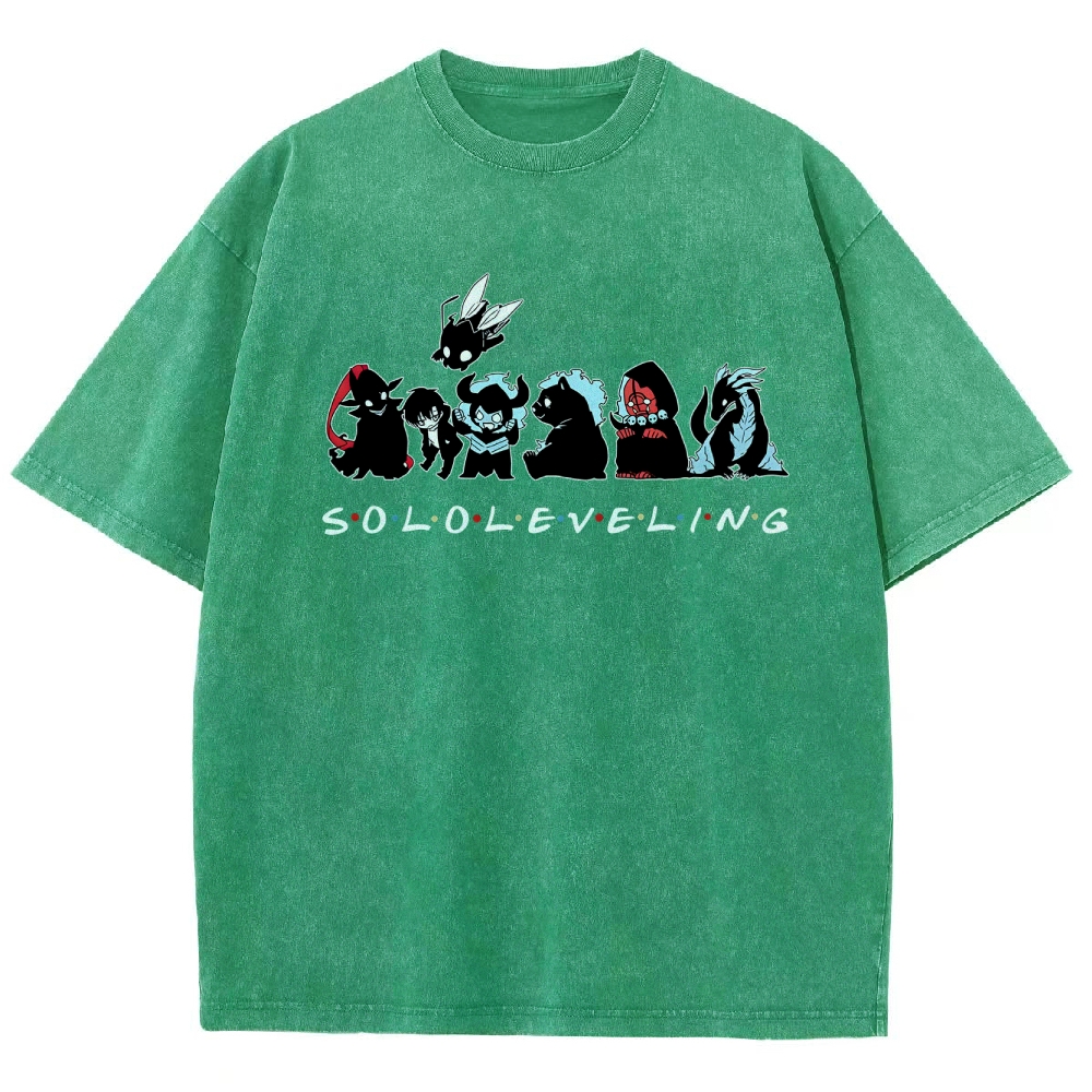 Unisex Anime Inspired Vintage T-Shirt