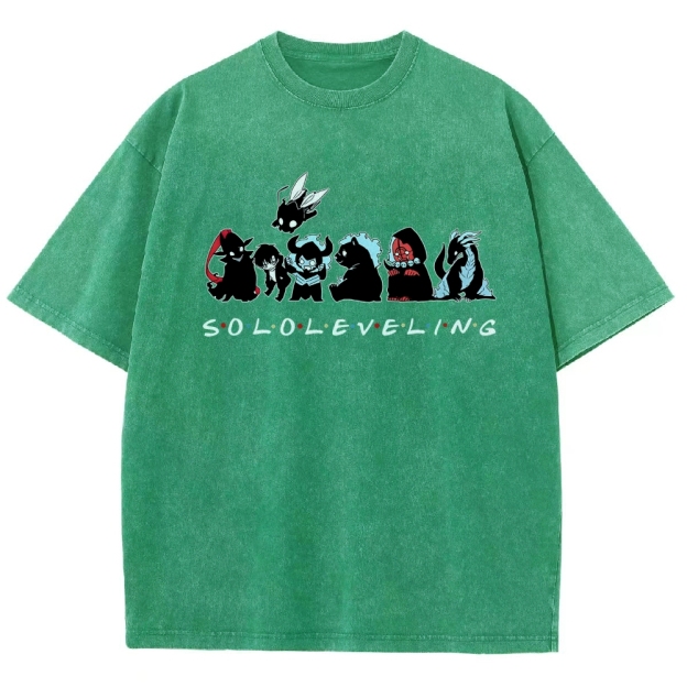 Unisex Anime Inspired Vintage T-Shirt