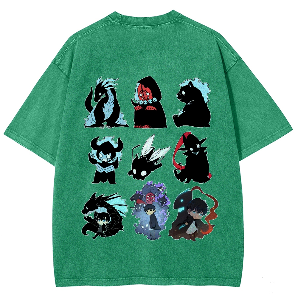 Unisex Anime Inspired Vintage T-Shirt