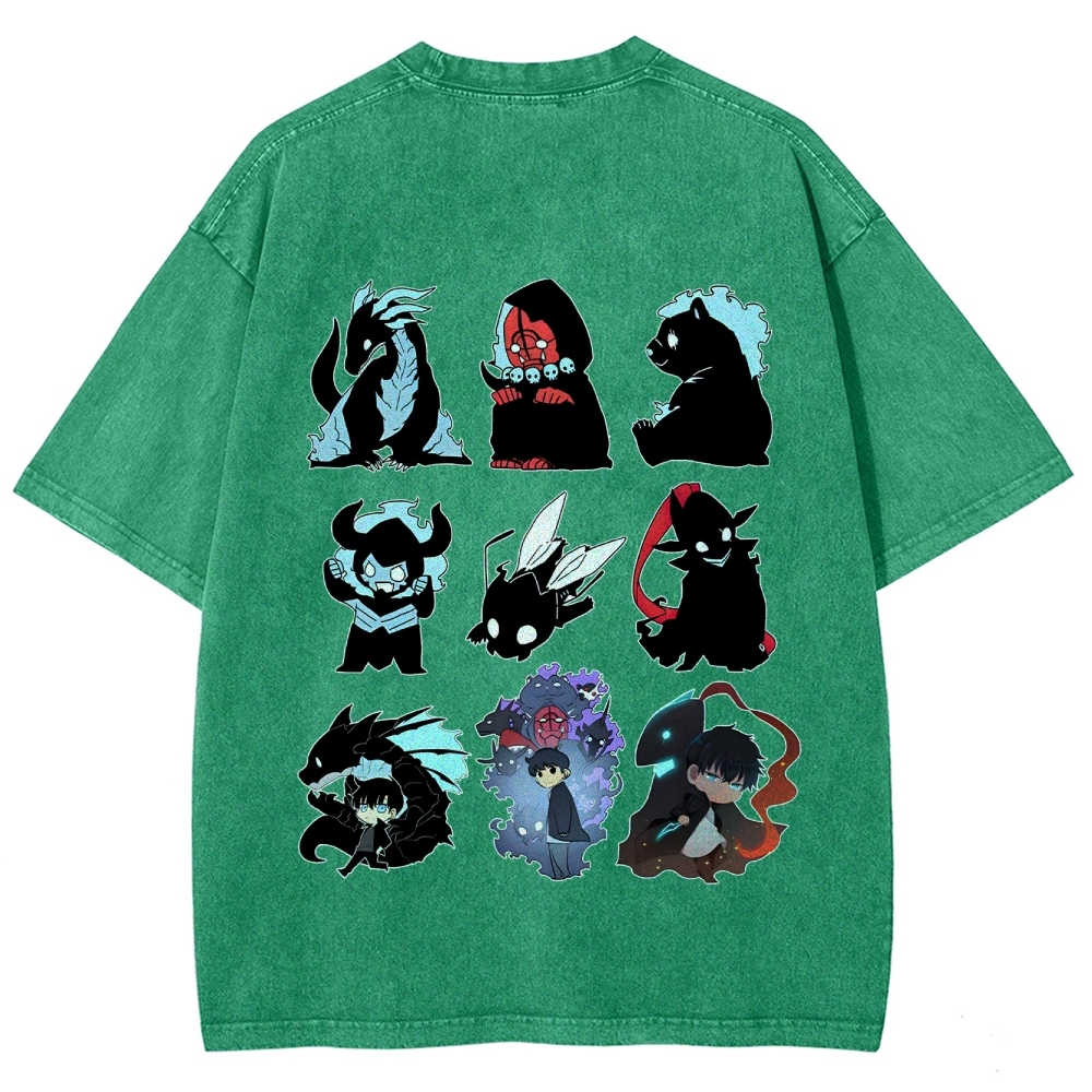 Unisex Anime Inspired Vintage T-Shirt