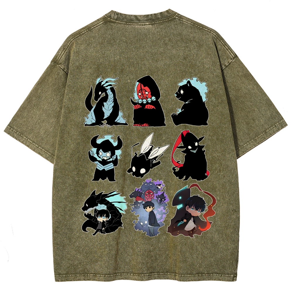 Unisex Anime Inspired Vintage T-Shirt