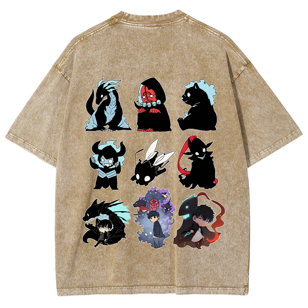 Unisex Anime Inspired Vintage T-Shirt