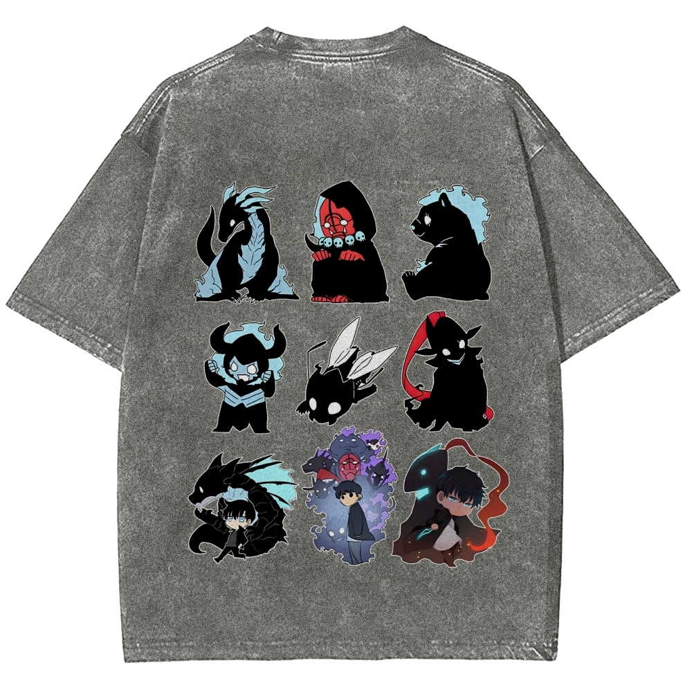 Unisex Anime Inspired Vintage T-Shirt